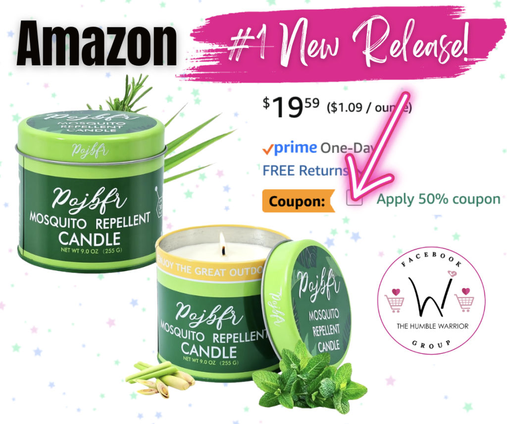 9oz Citronella Mosquito Repellent Candles